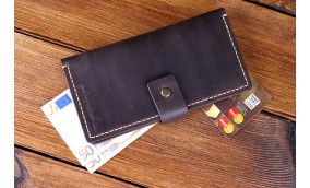 Элегантное кожаное мужское портмоне "Perfectum mini"
